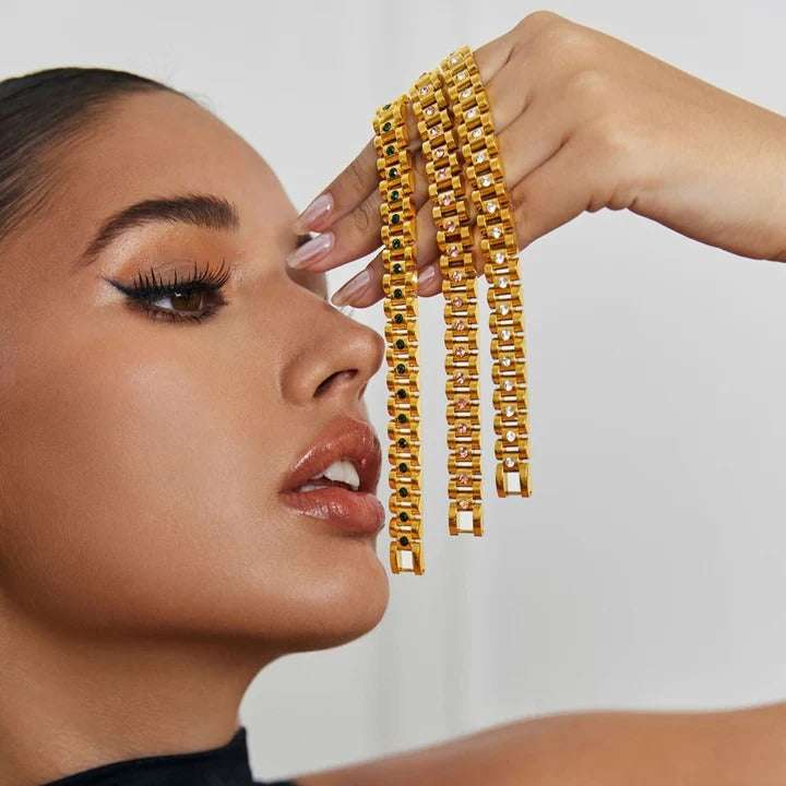 Golden Link Luxe Cuff