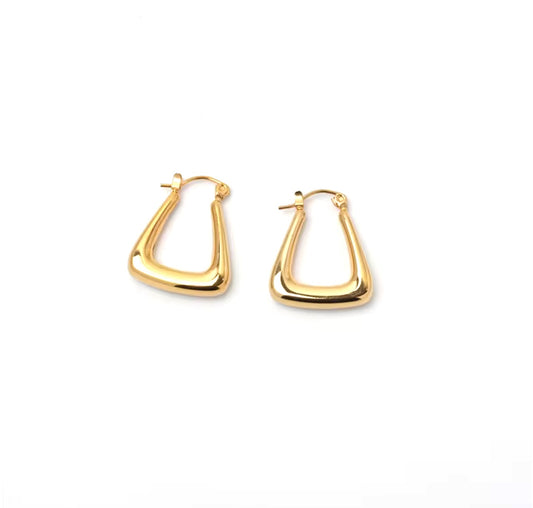 Teardrop Loop Earrings