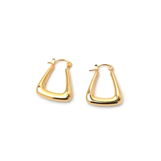 Teardrop Loop Earrings