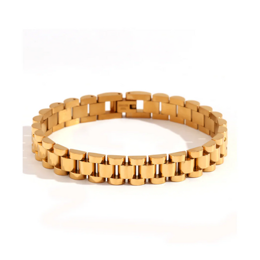 Golden Link Luxe Cuff